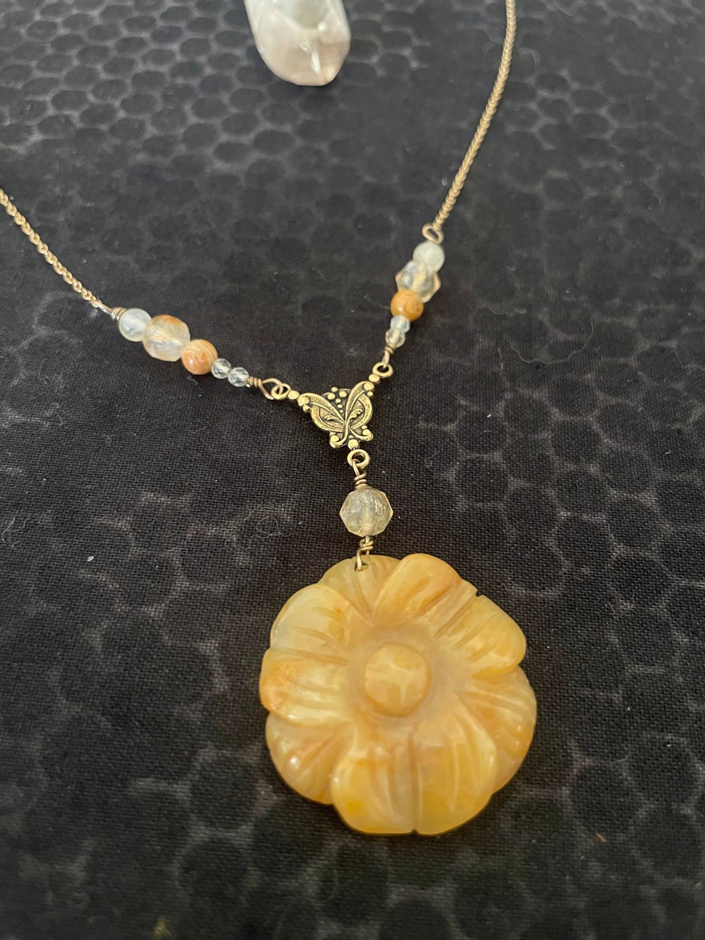 Summer flower necklace