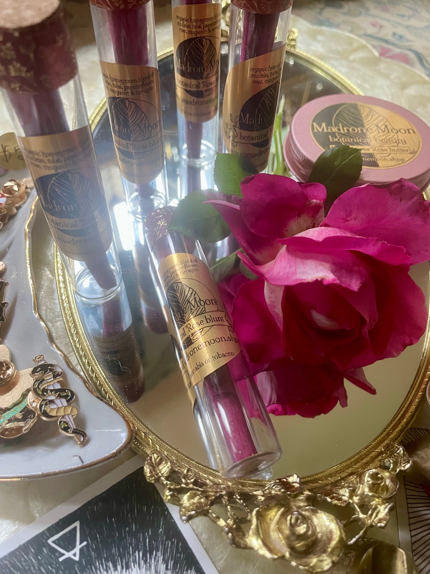 Botanical Rose Blunt