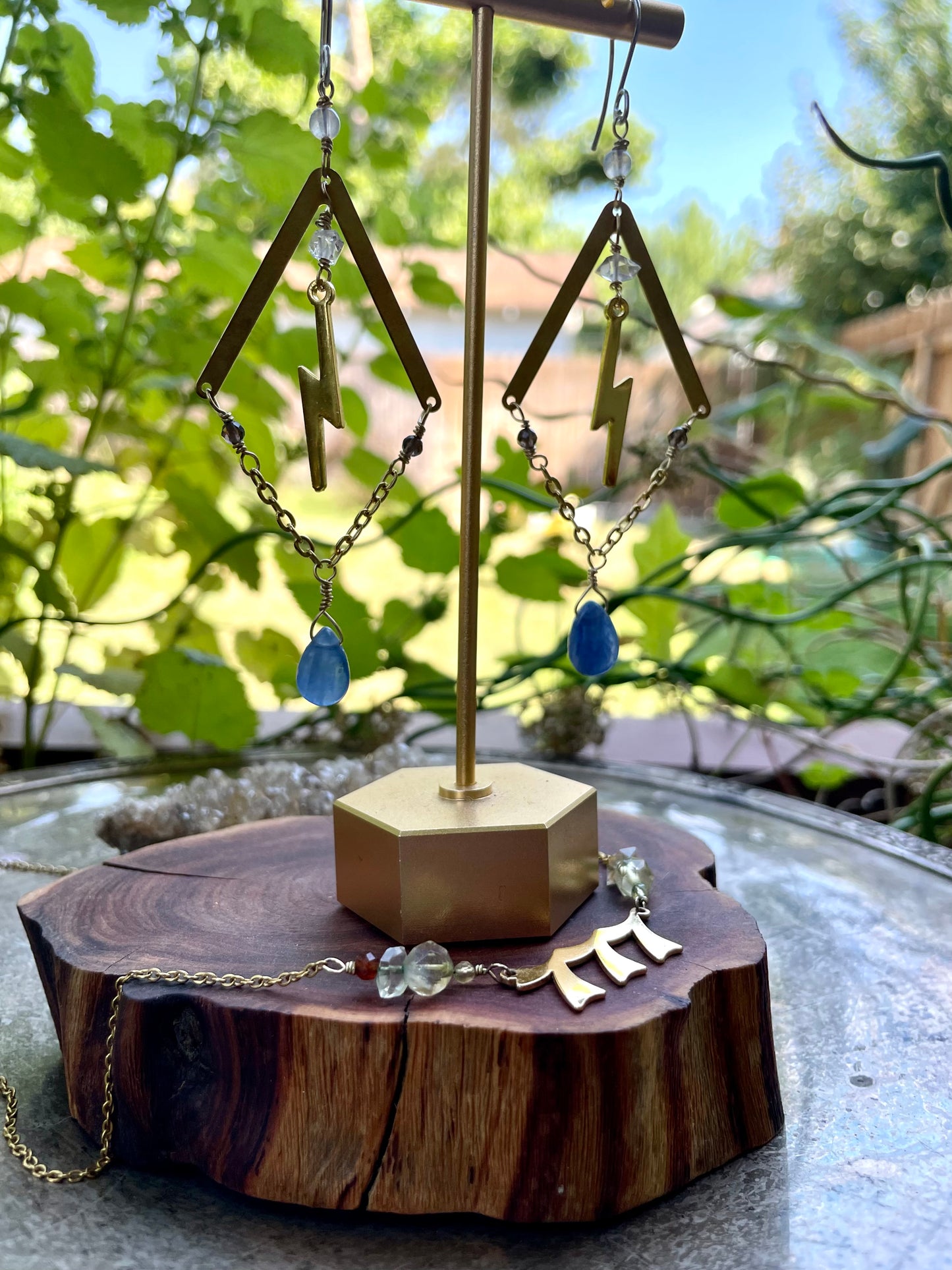 Uranus in Gemini earrings