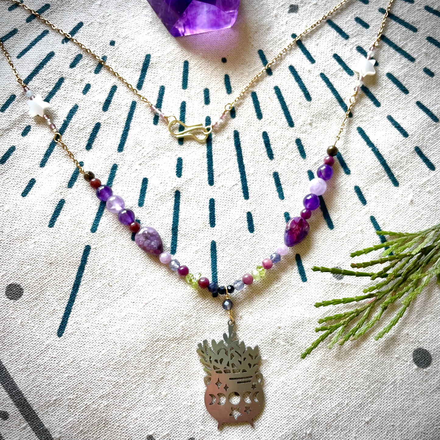 Mystical Lavender Necklace