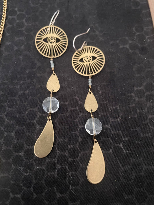 Radiant Water Earrings